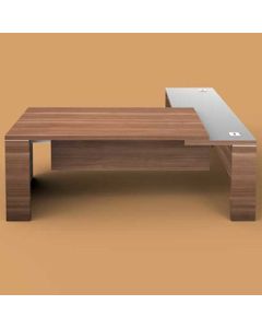 TAB - 1PC - Modern office table executed in wood and formica (Desk only) - MAM02012208