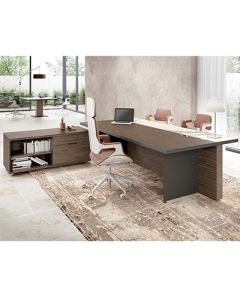 TAB - 2PC - Modern office table executed in wood and formica (Desk only)- MAM02162202