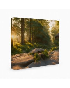 African Forest Village Sunrise Art – Cultural Nature by Maimo Furniture- MAM0910202514