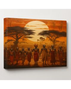African Sunset Tribal Art – Maimo Furniture- MAM091020251