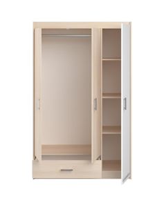 AMC - Executive bedroom wardrobe in wood and formica - MAM28122101