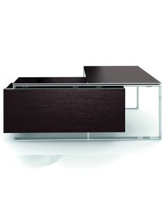 TAB - 1PC - Modern office table executed in wood and metal (Desk only)- MAM02022201