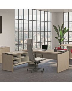 TAB - 1PC - Modern office table executed in wood and formica (Desk only) - MAM02022203