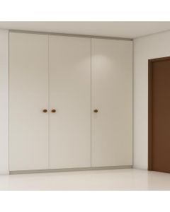 Three-Door Built-in Formica Wardrobe | Maimo Furniture-MAM1008202511