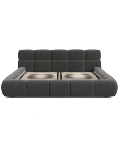 Contemporary Low Bed with Padded Upholstered Frame | Maimo Furniture Cameroon-MAM0930202535