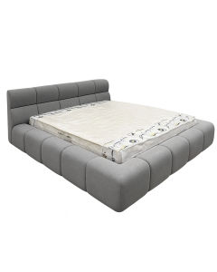 Low-Profile Upholstered Bed with Rounded Padded Frame | Maimo Furniture-MAM0930202545
