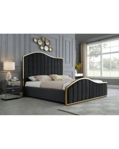 Luxury Upholstered Bed with Curved Headboard & Footboard | Maimo Furniture-MAM0930202577