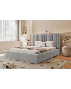 Upholstered Bed with Vertical Channel Tufting | Maimo Furniture-MAM0930202582