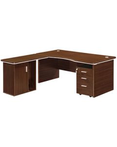 TAB - 2PC - Dismountable office table executed in wood and formica - MAM19102102