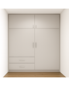 Modern Built-in Wardrobe with Full Formica Finishing-MAM100820256