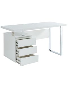 TAB - 1PC - Modern office table executed in wood and metal - MAM29122103