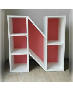 Letter N-Shaped Creative Book Shelf | Maimo Furniture Cameroon-MAM2210202510