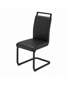 Modern Cantilever Dining Chair with Upholstery – Sleek Metal Chair by Maimo-MAM20260430