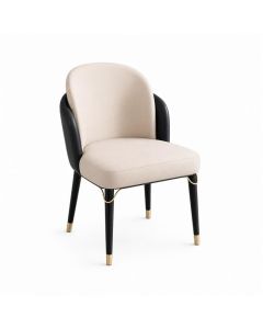 Luxury Upholstered Dining Chair with Metal Legs – Modern Chair by Maimo-MAM20260429