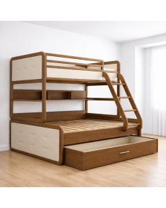 Luxury Bunk Bed with Storage Drawer – Modern Bed by Maimo Furniture-MAM202618243