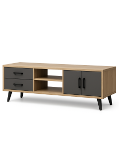 Luxury Free Standing TV Stand – Media Console with Storage MAM05112025002