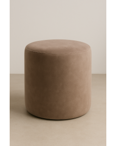 Round Fabric Pouf | Minimalist Ottoman by Maimo Furniture MAM161020250018