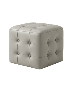Leather Tufted Cube Pouf | Luxury Ottoman by Maimo Furniture MAM16102025005