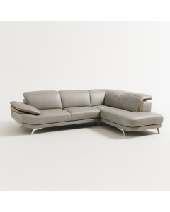 Luxury L-Shaped Leather Sofa | Contemporary Sectional by Maimo Furniture MAM21102025003