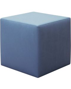  Leather Cube Pouf | Modern Ottoman by Maimo Furniture MAM161020250012