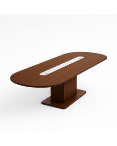  10 seater Classic Rectangle Conference Table with Rounded Ends designed by Maimo -MAM0806202591