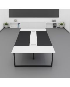 10 Seater Modern Rectangle Conference Table designed by Maimo-MAM08052025100