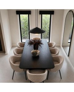 Modern Dining Table Set with Upholstered Chairs – Luxury Formica Dining by Maimo-MAM20262222