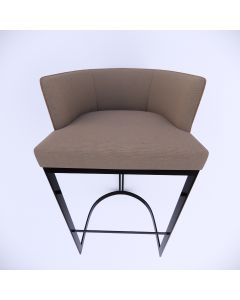 Modern Curved Back Bar Stool – Elegant Counter Chair by Maimo Furniture MAM11011202515