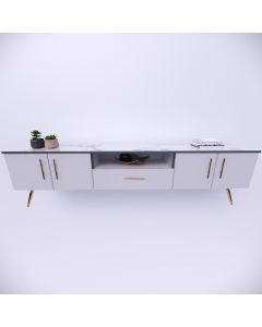 Modern Freestanding TV Stand with Doors, Drawer and Open Shelf by Maimo Furniture MAM12162025405
