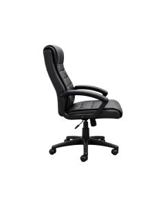 Executive office chair with padded headrest and adjustable swivel base-MAM1125202557