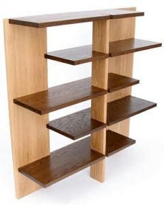 Modern Open Book Shelf with Multiple Tiers | Maimo Furniture Cameroon-MAM221020251