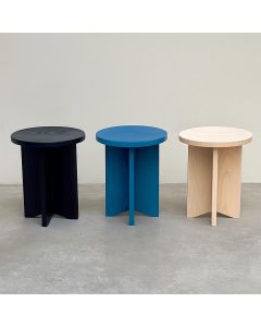 Set of Minimalist Side Stools – Modern Round Accent Stools by Maimo-MAM101720259
