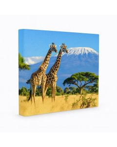 Giraffes and Kilimanjaro Art – African Wildlife by Maimo Furniture- MAM0910202518