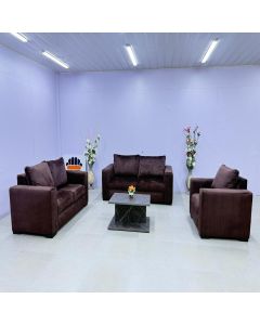  3-Seater, 2-Seater & Single Sofa Set with Center Table – Modern Fabric Living Room Furniture by Maimo Furniture-MAM1125202512