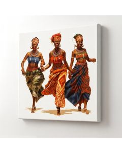 Joyful African Dance Art – Maimo Furniture- MAM0910202555