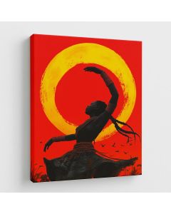 African Dance Silhouette Art – Maimo Furniture- MAM0910202558
