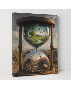 Hourglass Nature vs Decay Art – Maimo Furniture- MAM0910202562