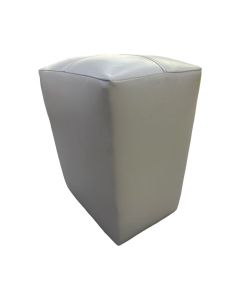 MBA modern upholstered pouf stool with compact square seating design-MAM060120261
