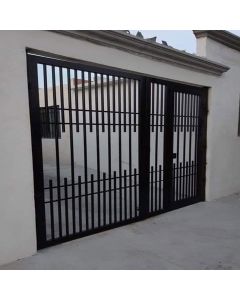Vertical Rod Black Metal Gate – Strong and Elegant Security Gate by Maimo Furniture MAM01112025125