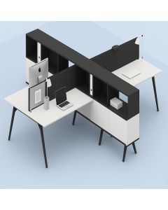 Modern 4-Seater Modular Workstation – Office Desk by Maimo Furniture-MAM281020252