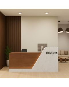Elegant Reception Desks in Cameroon | Stylish Front Counters by Maimo-MAM0903202511