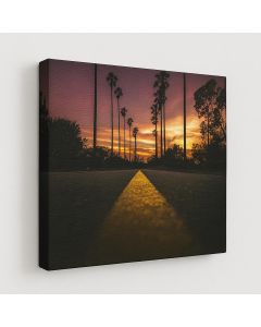 Palm Road Sunset Art – Tropical Horizon by Maimo Furniture- MAM0910202525