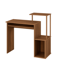 Compact Wooden Computer Desk with Shelf – Maimo Furniture MAM0311202523
