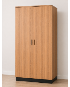 Modern Formica Wardrobe with Hanging Rail & Shelves – 2 Door Storage Closet by Maimo Furniture-MAM202604241