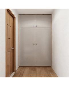 Compact Modern Wardrobe with Overhead Storage – Maimo Furniture-MAM100820254