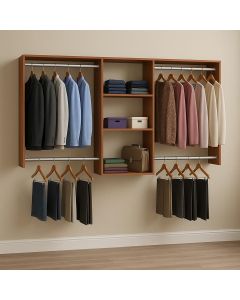 Floating Wardrobe – Modern Open Closet by Maimo Furniture-MAM1008202516