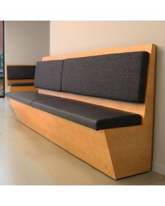 Modern Upholstered Wooden Church Bench – Comfortable Worship Seating | Maimo Furniture MAM0711202510