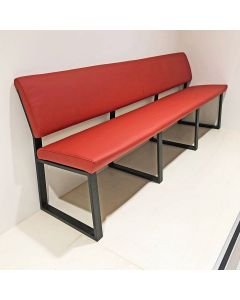 Modern Metal Frame Church Bench with Cushioned Seat – Durable Worship Seating | Maimo Furniture MAM0711202511