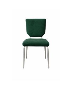 Nasla Velvet Chair with Metal Legs – Modern Upholstered Chair by Maimo Furniture-MAM060120264