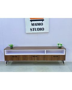 Modern Free Standing TV Stand with Doors – Formica Entertainment Console by Maimo Furniture-MAM20260317